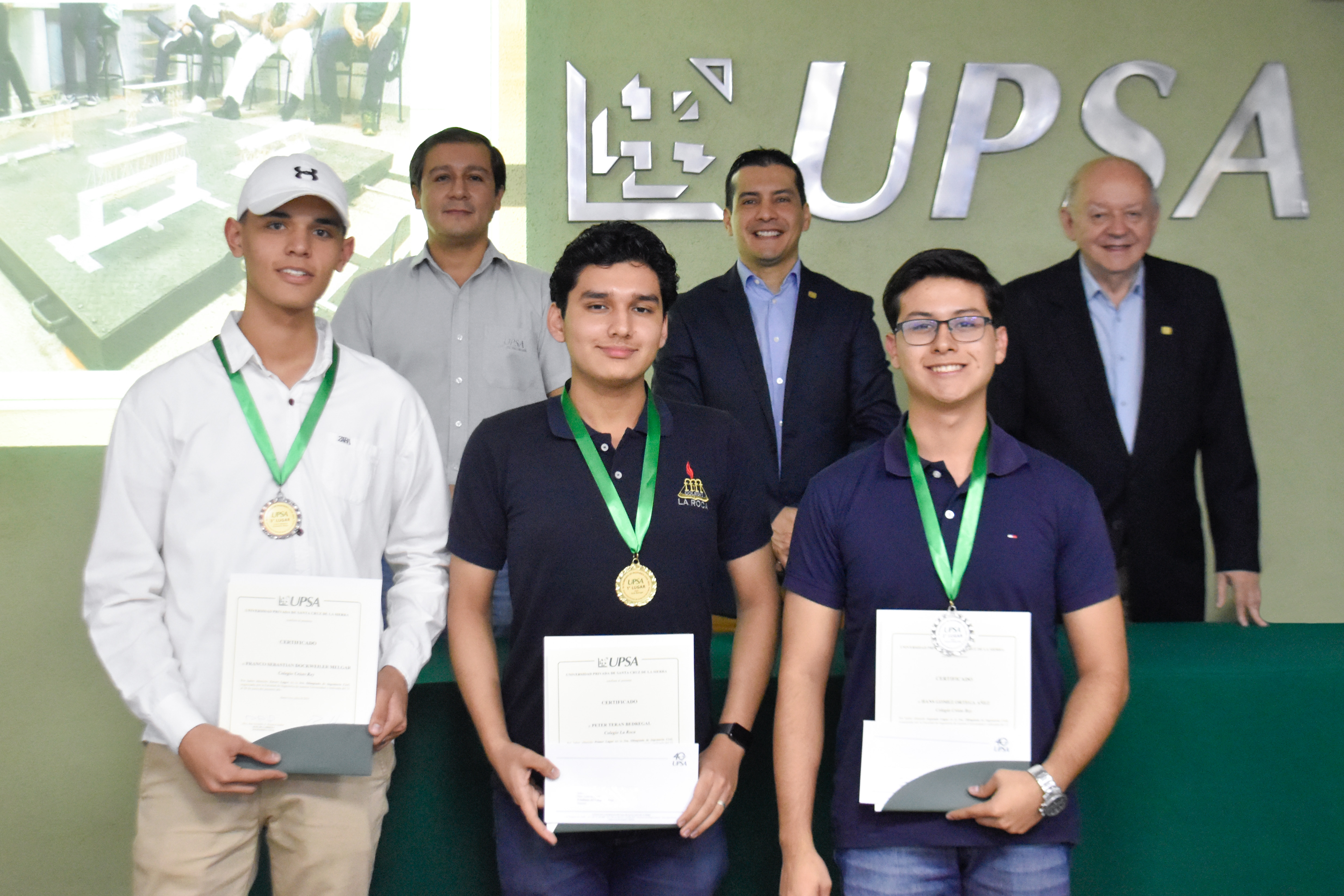 UPSA premió a los ganadores de sus Olimpiadas de Ingeniería Civil 2024