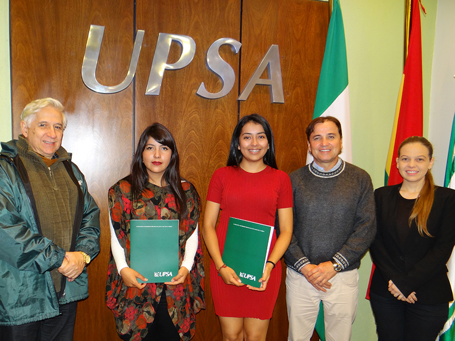 Estudiantes colombianas completaron un semestre de intercambio en la UPSA